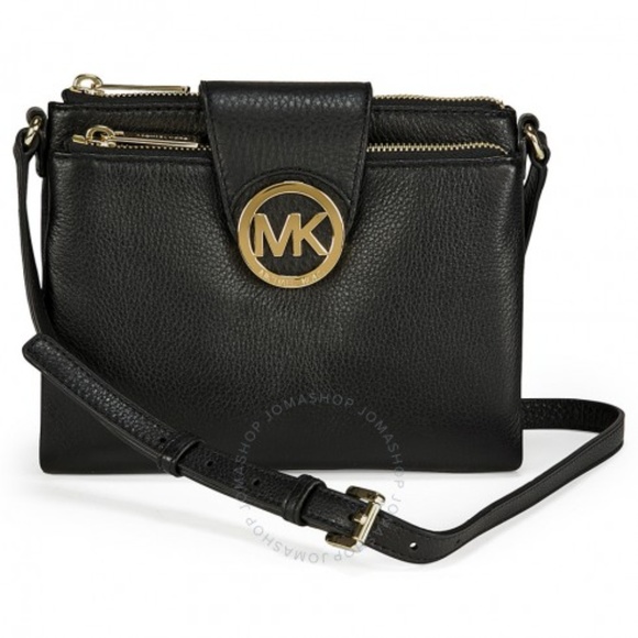 mk double zip crossbody